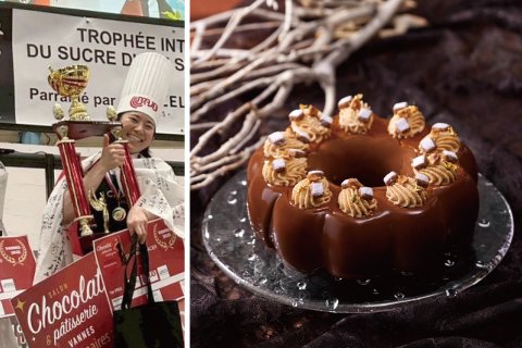 パティシエ藤野みさとが世界一に！コンクール優勝作品『HANA～想いをのせて～』を限定販売します