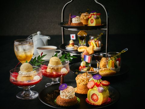 2025年大阪・関西万博開催前記念！関西の“ウマイもん”と、この夏注目の国フランスの伝統菓子との異色コラボ！「アフタヌーンティーセット～KANSAI×FRANCE～」を販売