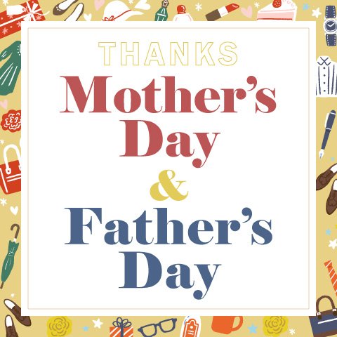 【母の日の父の日のプレゼントに】お食事とともに感謝の気持ちを伝えて