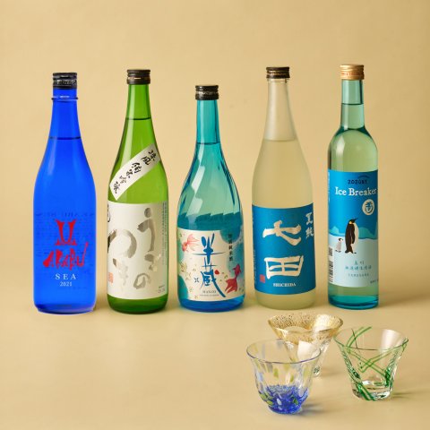 夏の利き酒セット＆ペアリング
