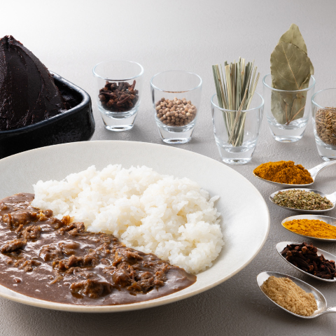 国産牛の大阪どて焼きカレー