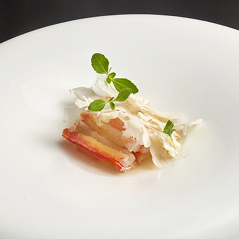 2月｜蟹のパルフェ仕立て