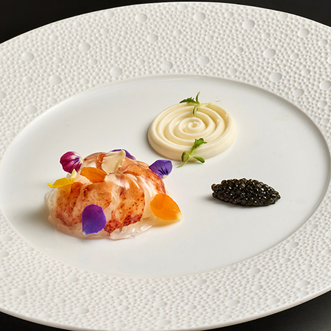 1月｜冷製オマール海老とセロリラブのムース