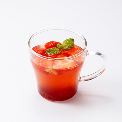 ［ホット］ホットいちご：￥1,800<br>（ホテル会員価格：￥1,620）