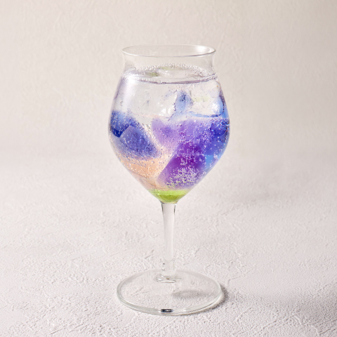 ［6月］紫陽花ゼリーソーダ