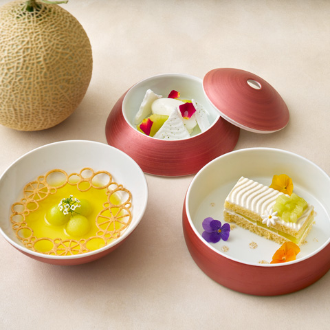 ［6月］メロンのスイーツボール