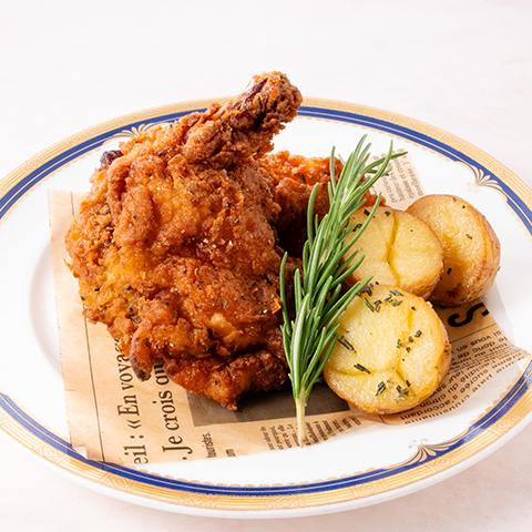 スペイン産雛鳥の骨付きチキンフリット