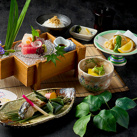ランチ限定ミニコース「葵」(あおい):¥4,000